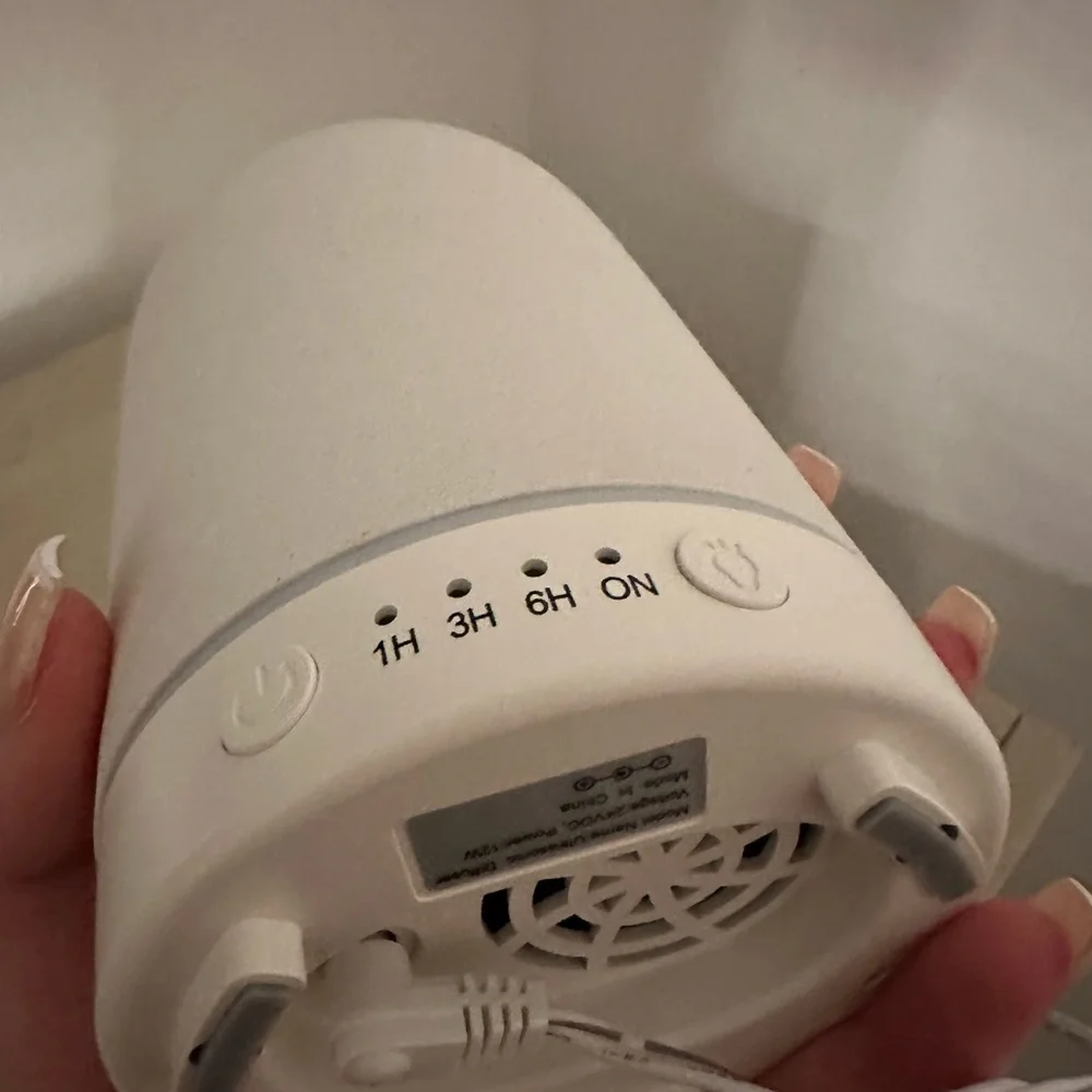White Ceramic Aroma Diffuser Essential Oil Home Decor OS